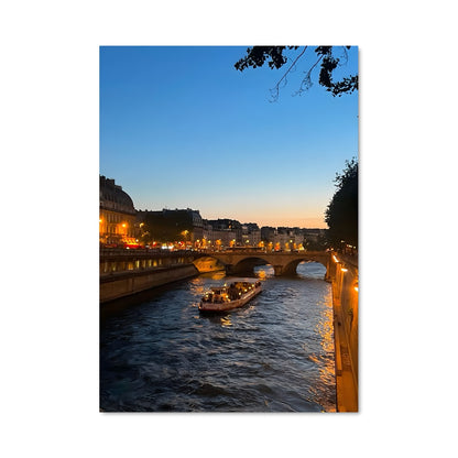 Poster Paris au Fil de l'Eau