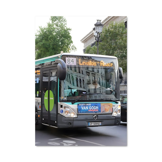 Poster Bus à Paris