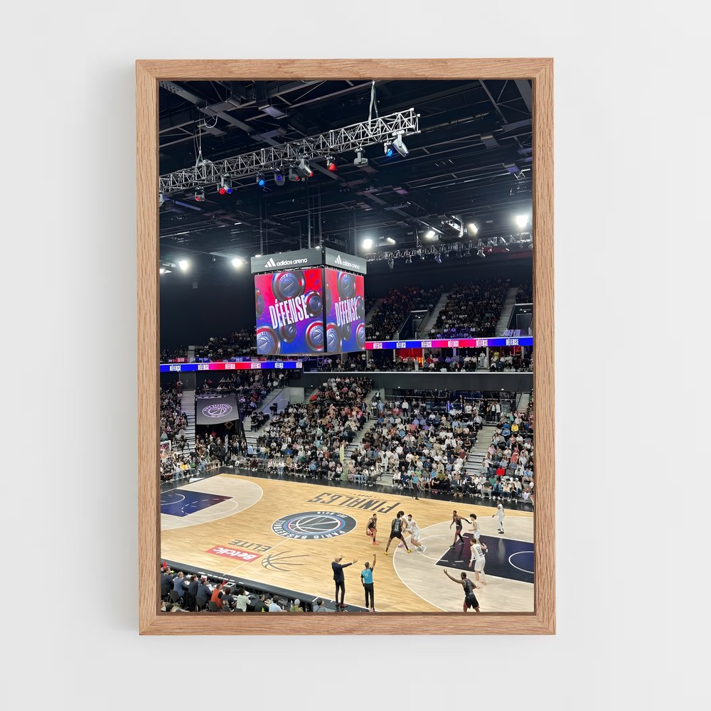 ap-paris basketball-1 cadre Bois clair