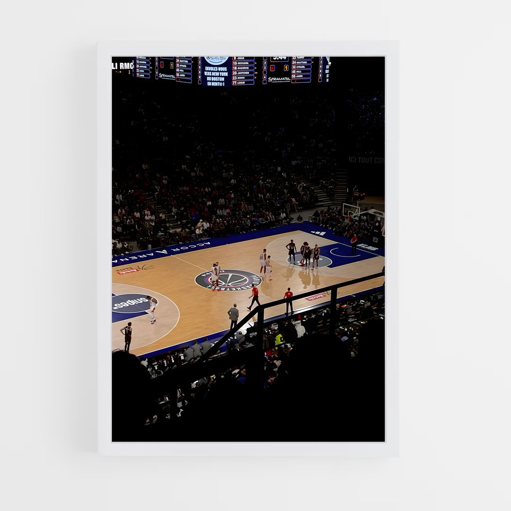ap-paris basketball-2 cadre Blanc