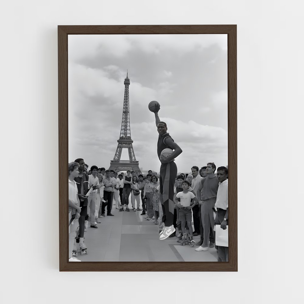 ap-paris basketball-7 cadre Bois foncé