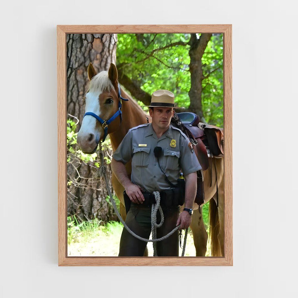 ap-park ranger-5 cadre Bois clair