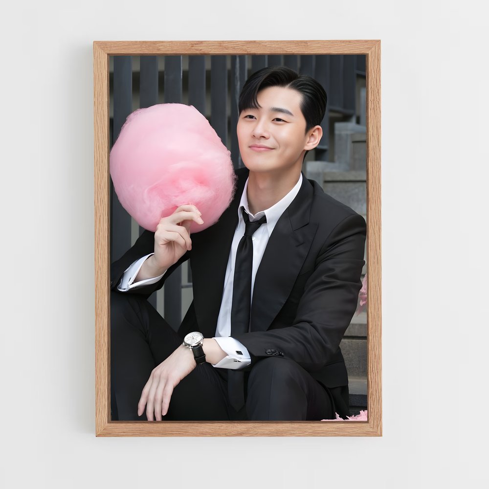 ap-park seo-joon-10 cadre Bois clair