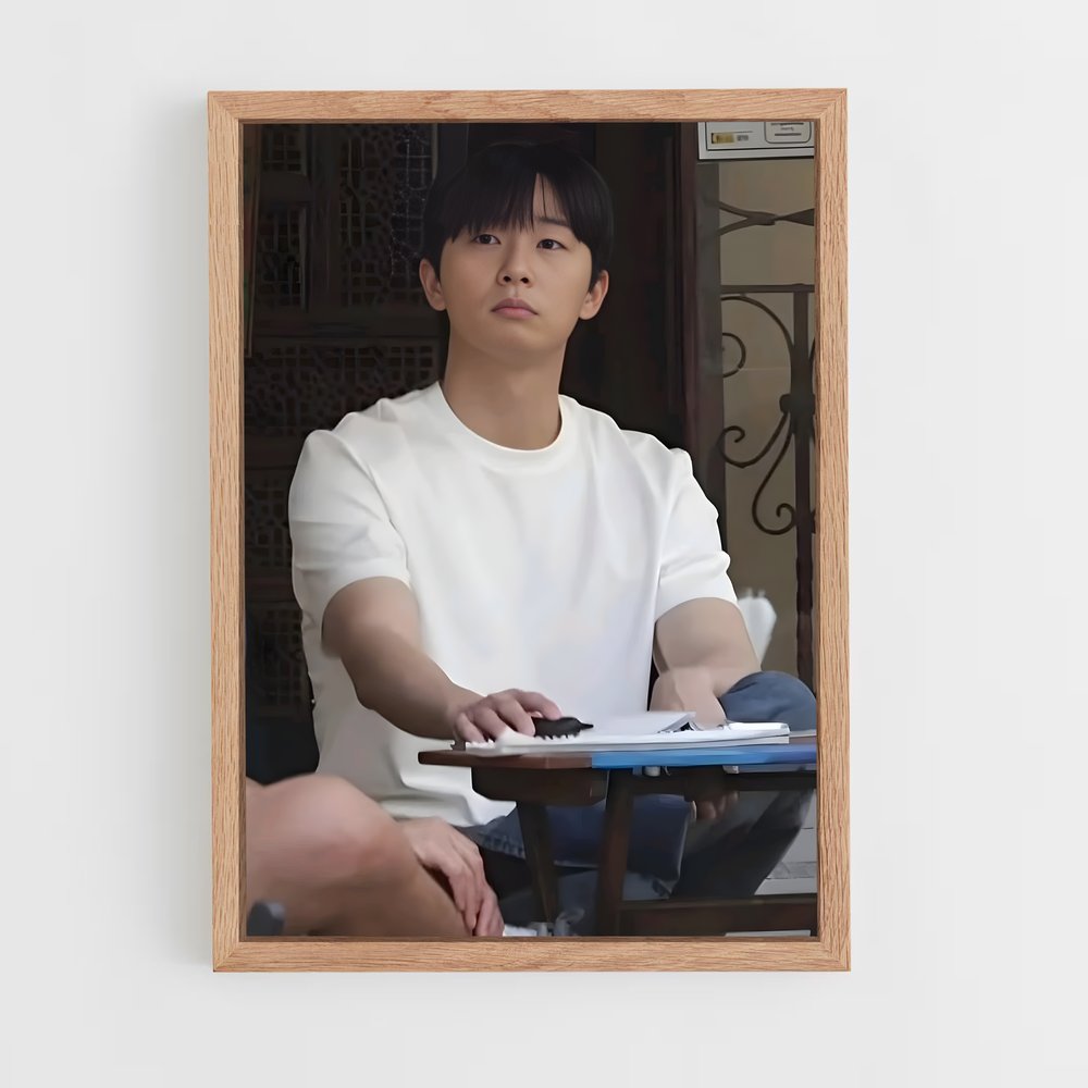 ap-park seo-joon-8 cadre Bois clair