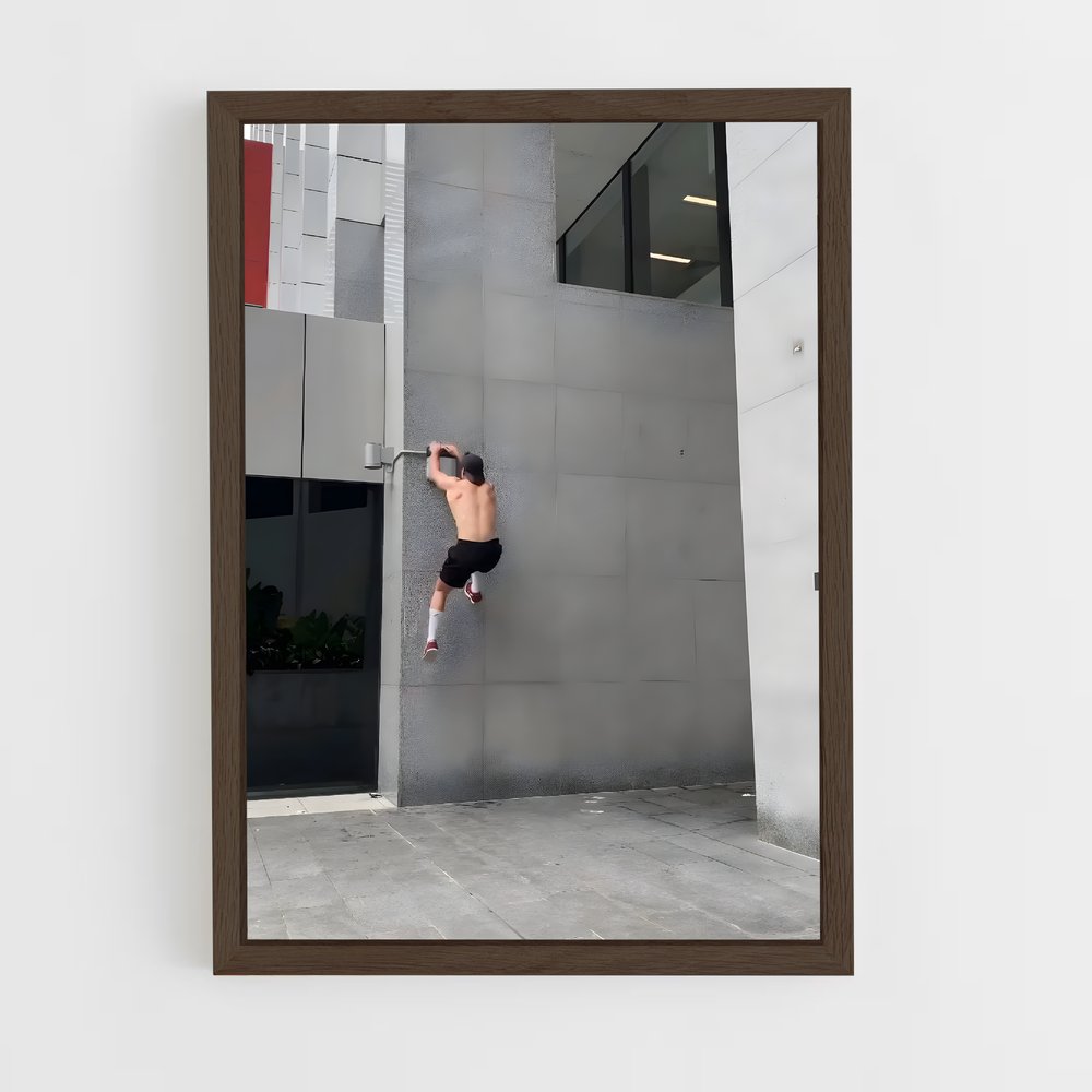 ap-parkour freerunning-2 cadre Bois foncé
