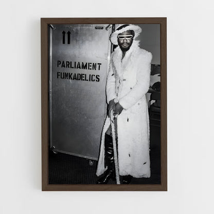ap-parliament funkadelic-1 cadre Bois foncé