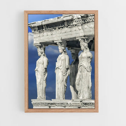 ap-parthenon sculptures-5 cadre Bois clair
