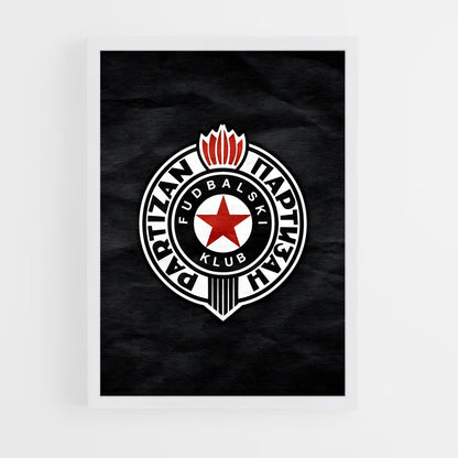 ap-partizan belgrade basketball-10 cadre Blanc
