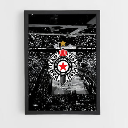 ap-partizan belgrade basketball-7 cadre Noir