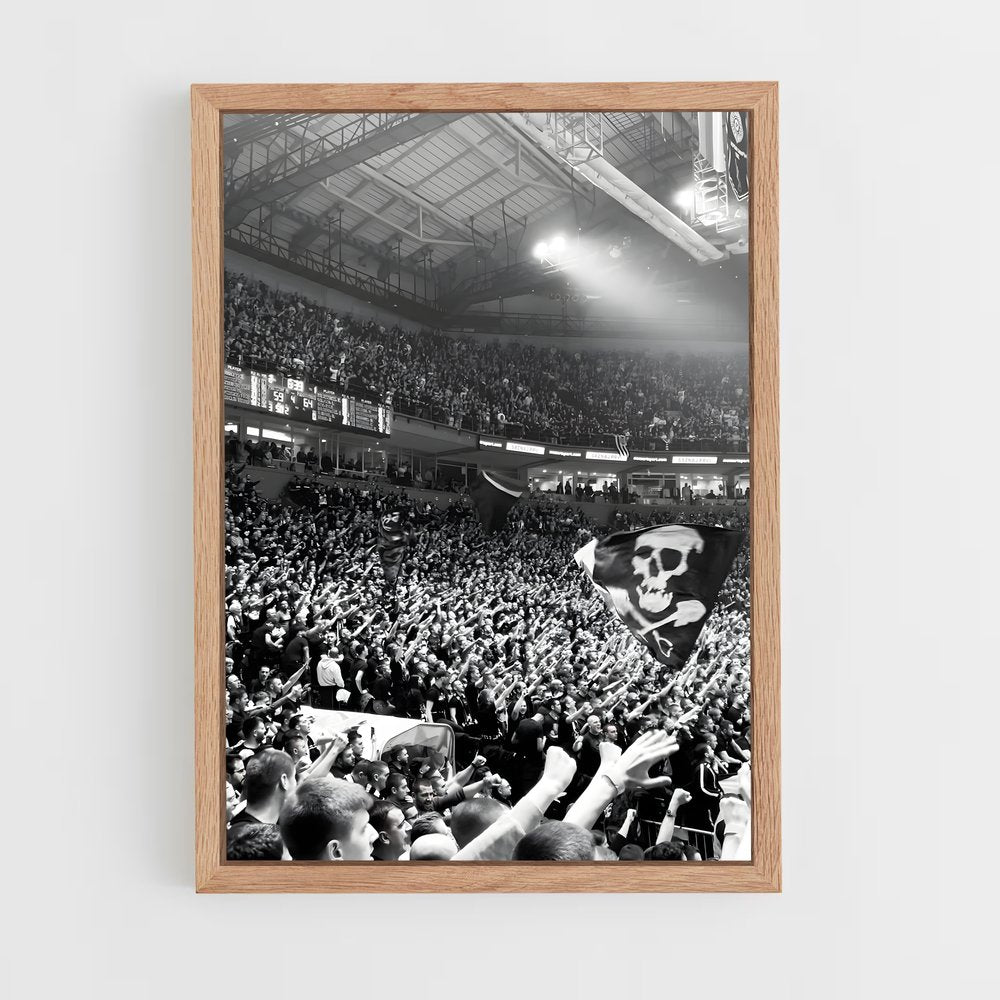 ap-partizan belgrade basketball-9 cadre Bois clair