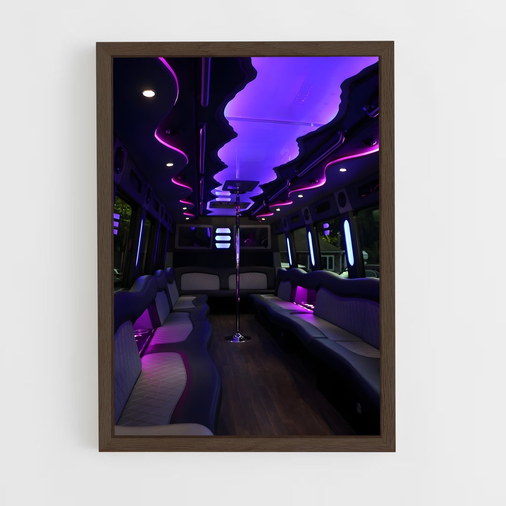 ap-party bus-7 cadre Bois foncé