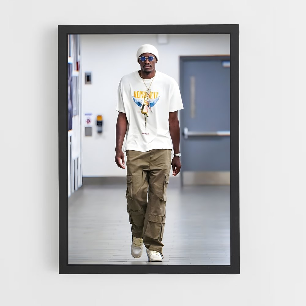 ap-pascal siakam-7 cadre Noir
