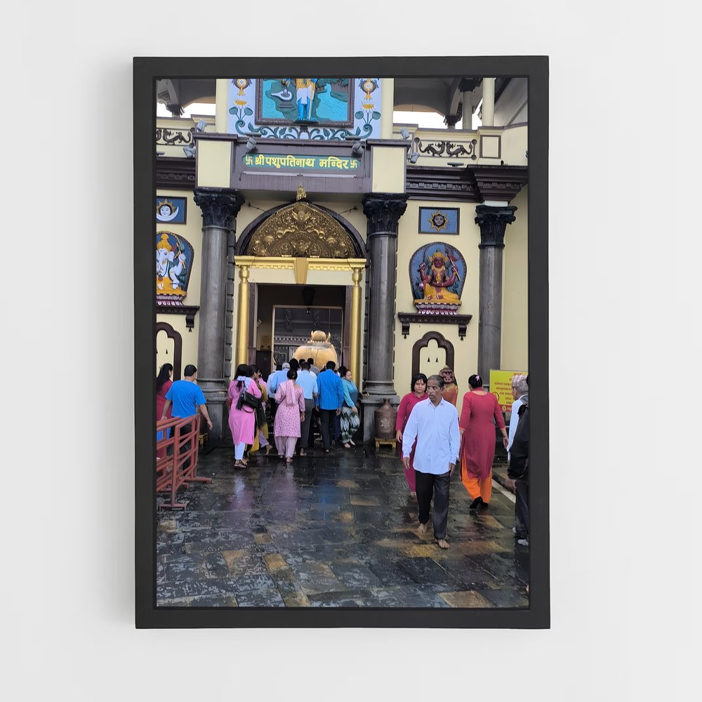 ap-pashupatinath temple-5 cadre Noir
