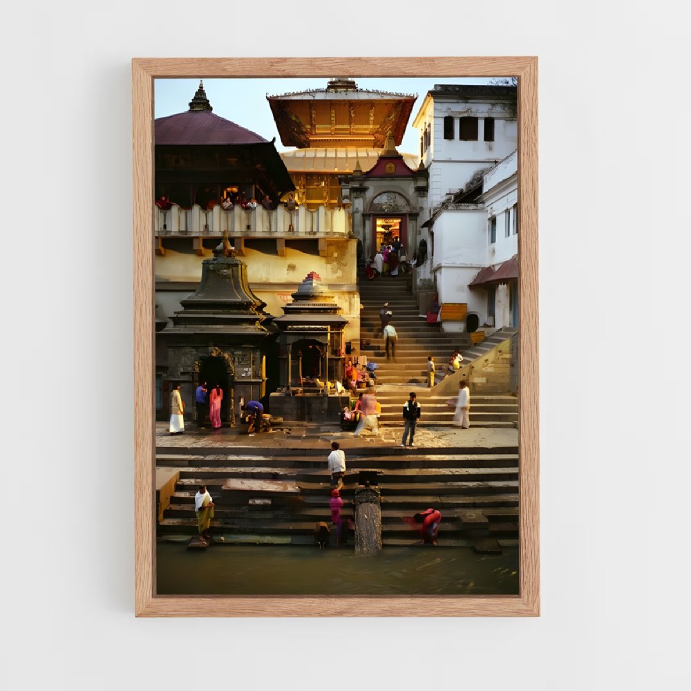 ap-pashupatinath temple-9 cadre Bois clair