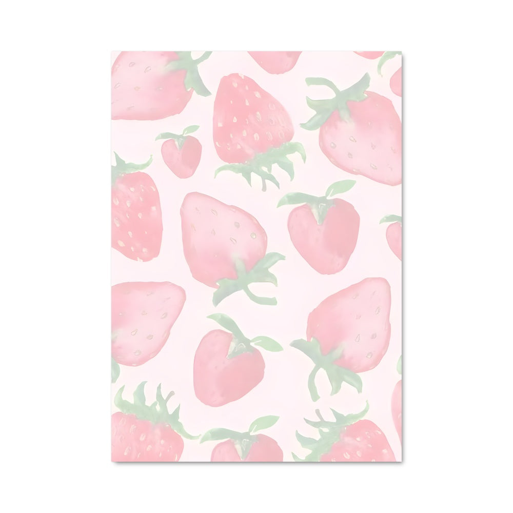 Poster Fraises Douces