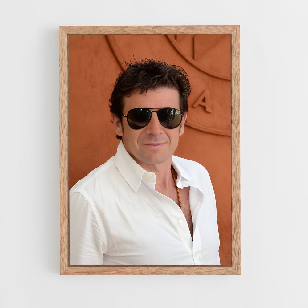 ap-patrick bruel-7 cadre Bois clair
