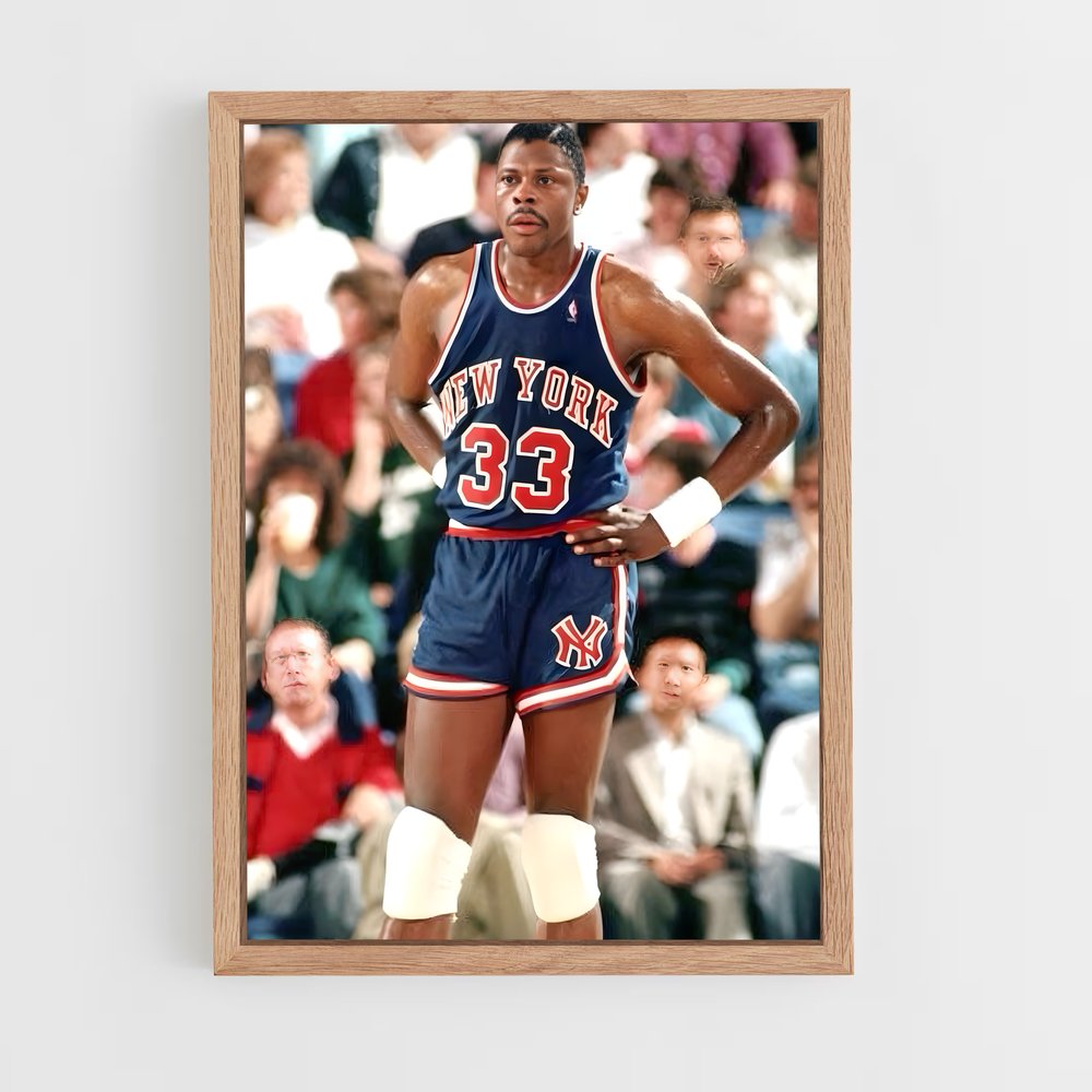 ap-patrick ewing-10 cadre Bois clair
