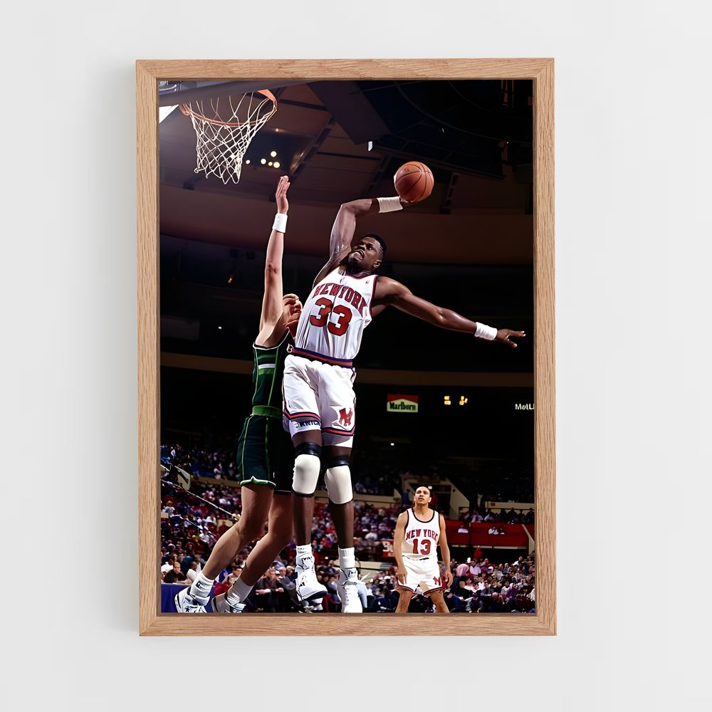 ap-patrick ewing-11 cadre Bois clair