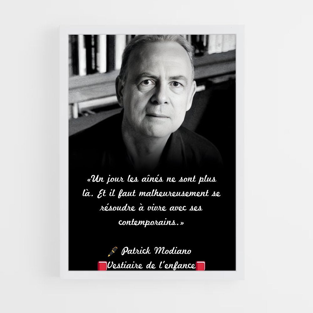 ap-patrick modiano-9 cadre Blanc