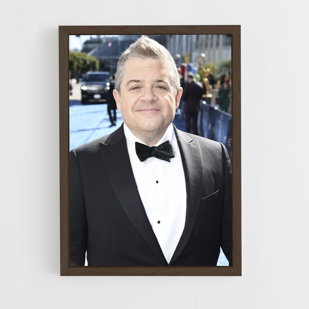 ap-patton oswalt-1 cadre Bois foncé