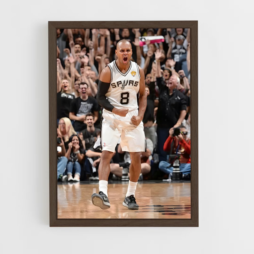 ap-patty mills-4 cadre Bois foncé