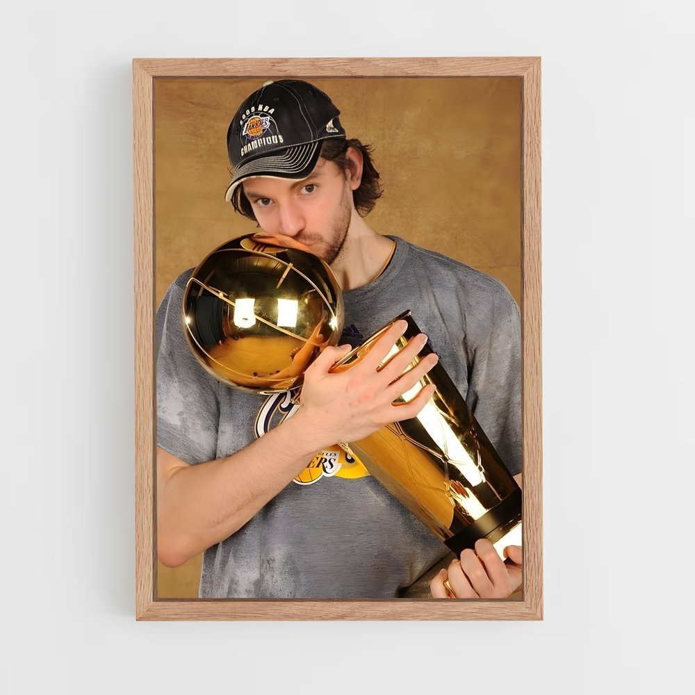ap-pau gasol-10 cadre Bois clair