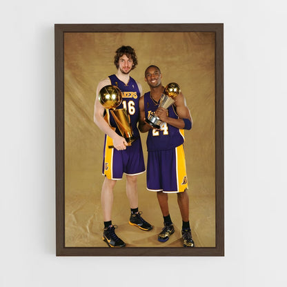 ap-pau gasol-4 cadre Bois foncé