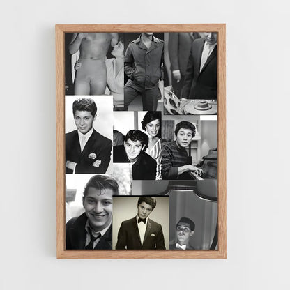 ap-paul anka-2 cadre Bois clair