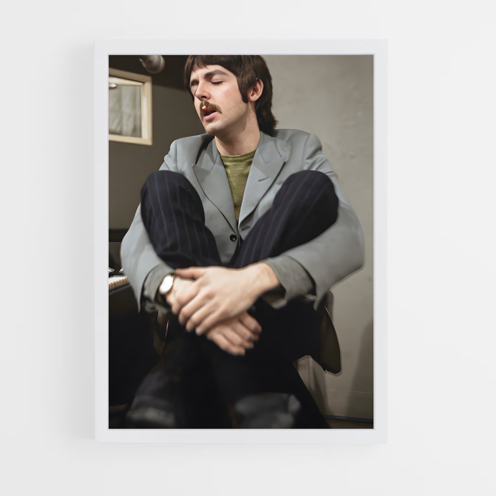 ap-paul mccartney-1 cadre Blanc