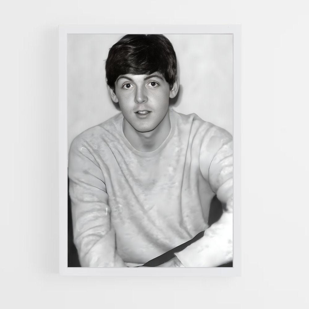 ap-paul mccartney-4 cadre Blanc