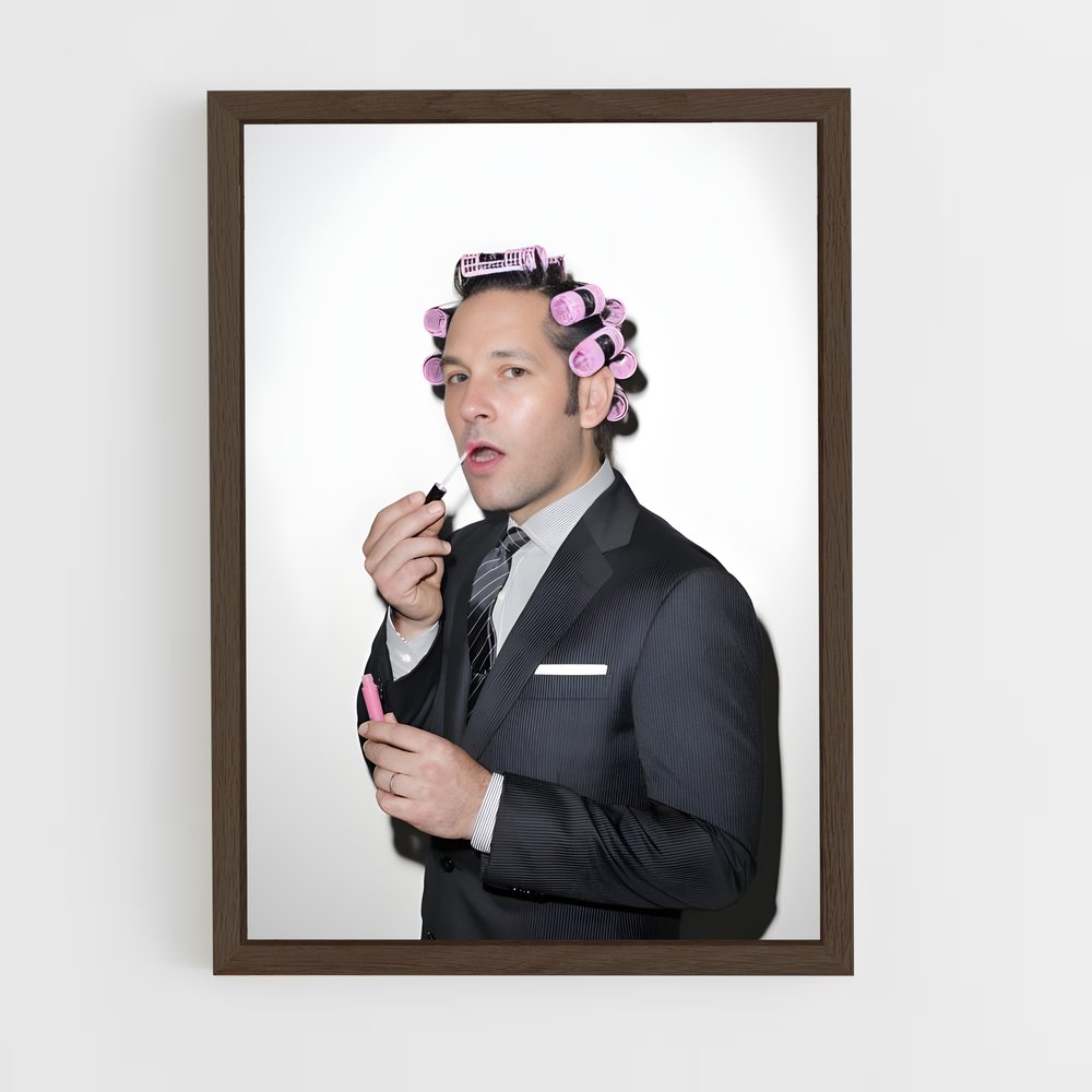 ap-paul rudd-3 cadre Bois foncé