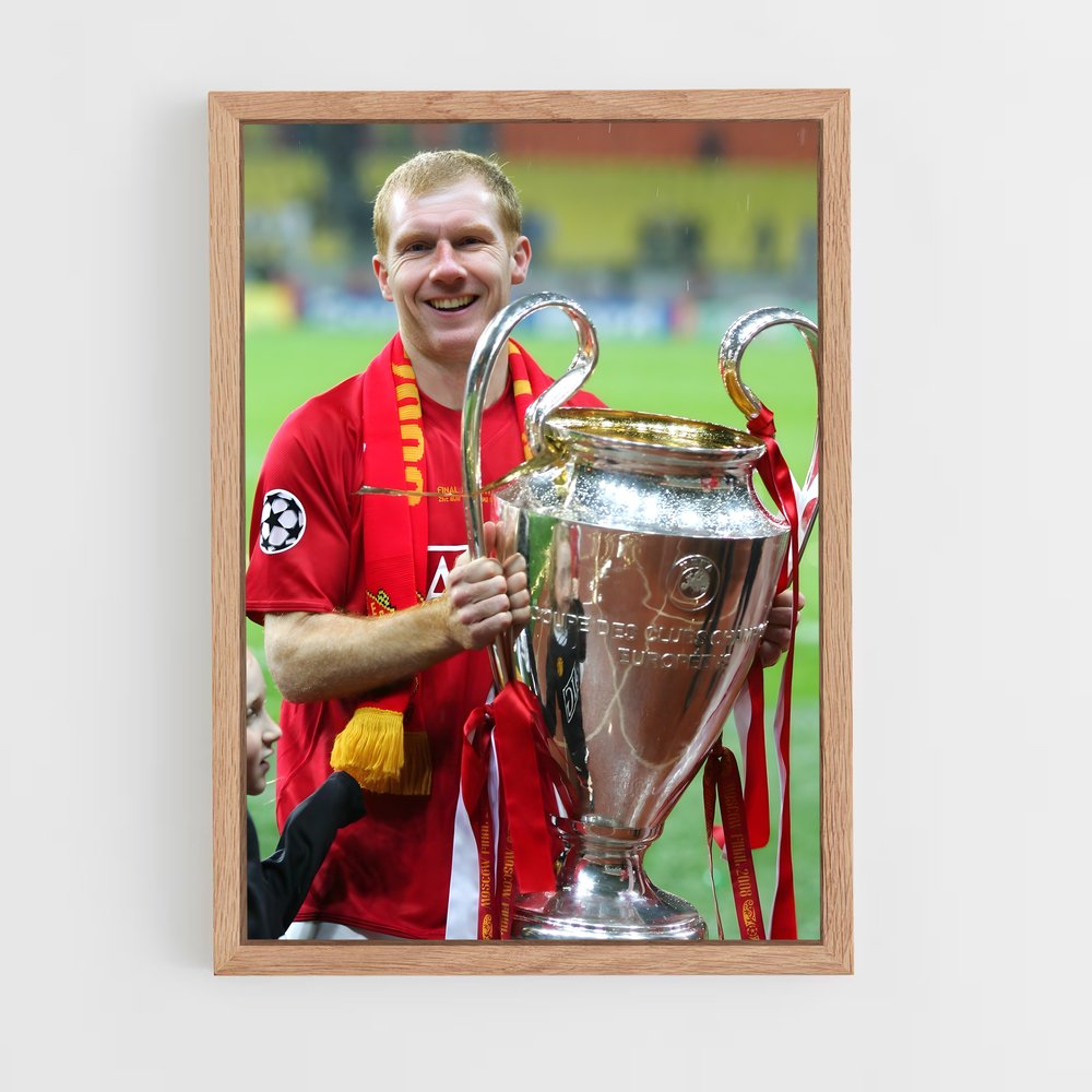 ap-paul scholes-1 cadre Bois clair