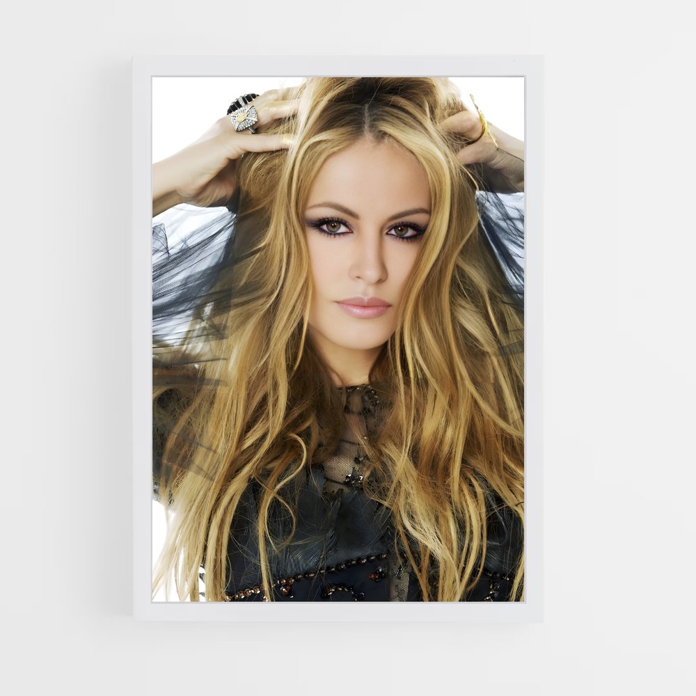 ap-paulina rubio-1 cadre Blanc