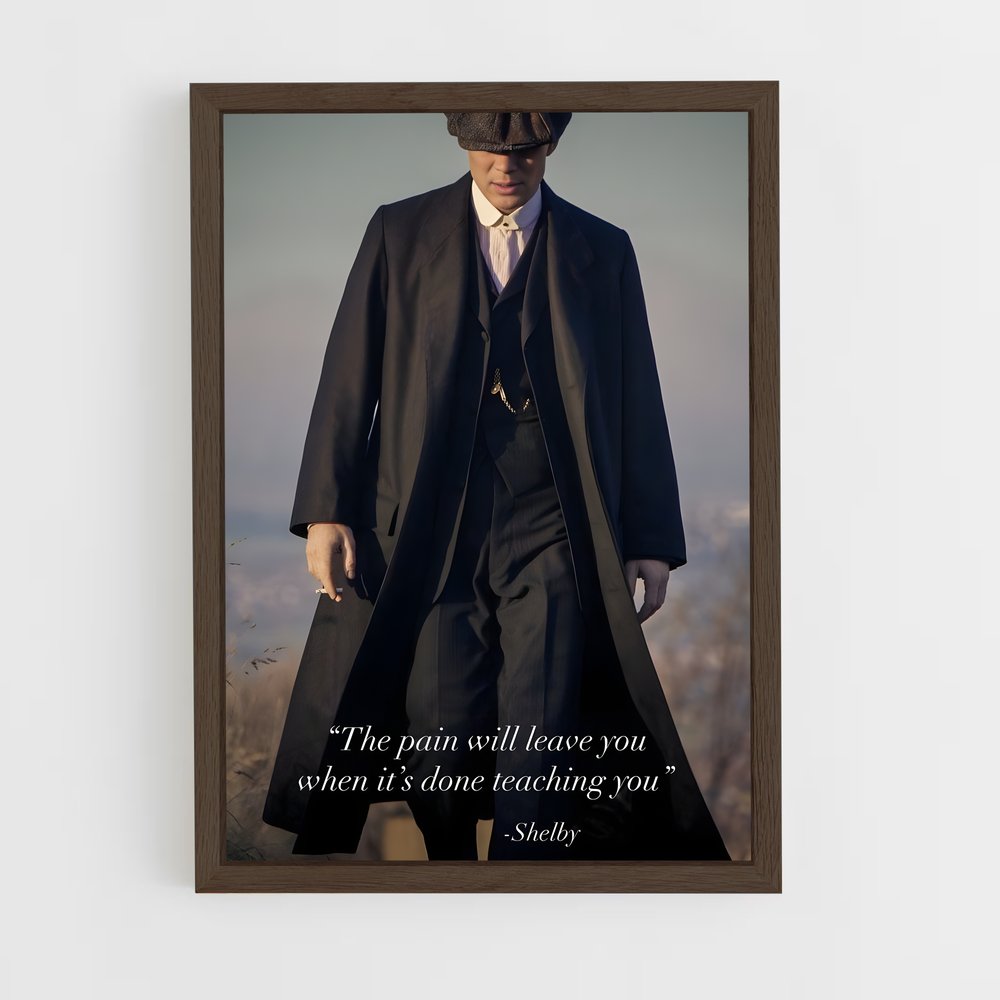 ap-peaky blinders-7 cadre Bois foncé