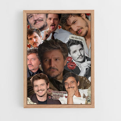 ap-pedro pascal-1 cadre Bois clair
