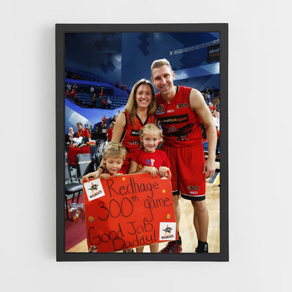 ap-perth wildcats basketball-4 cadre Noir