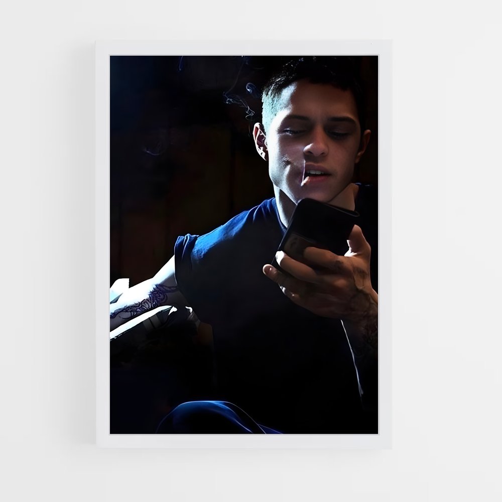 ap-pete davidson-2 cadre Blanc