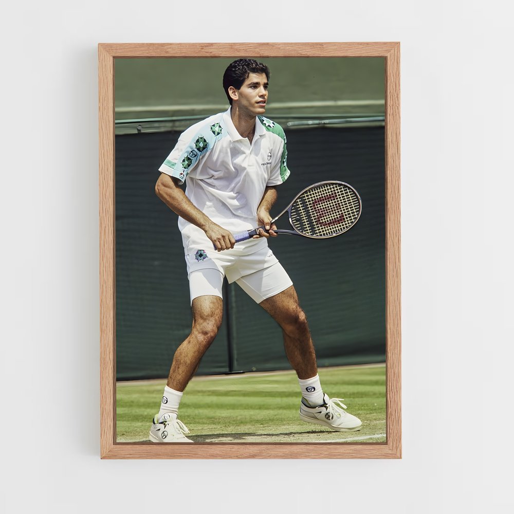 ap-pete sampras-2 cadre Bois clair