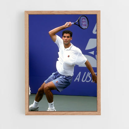 ap-pete sampras-3 cadre Bois clair