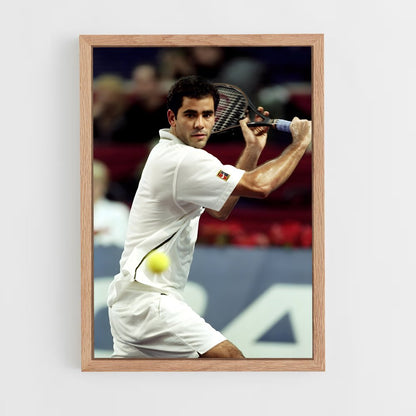 ap-pete sampras-4 cadre Bois clair