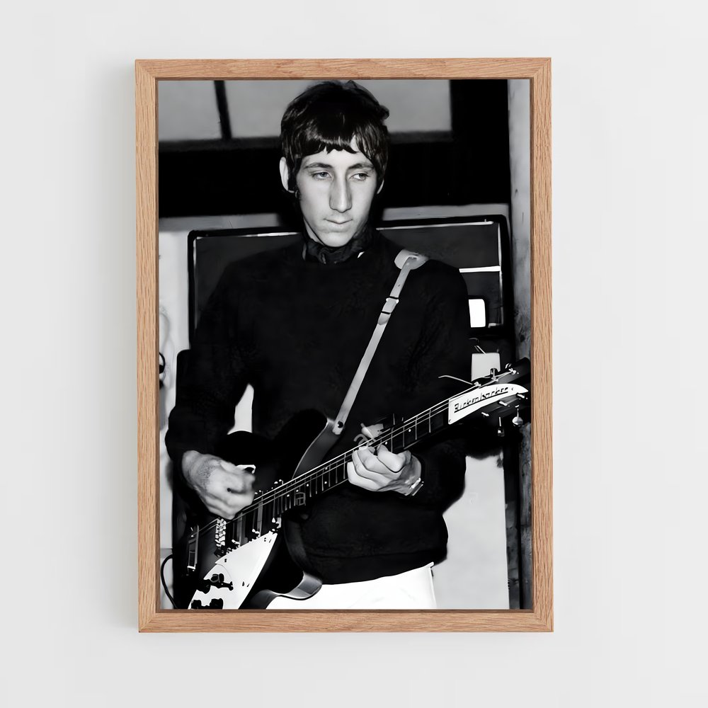 ap-pete townshend-3 cadre Bois clair