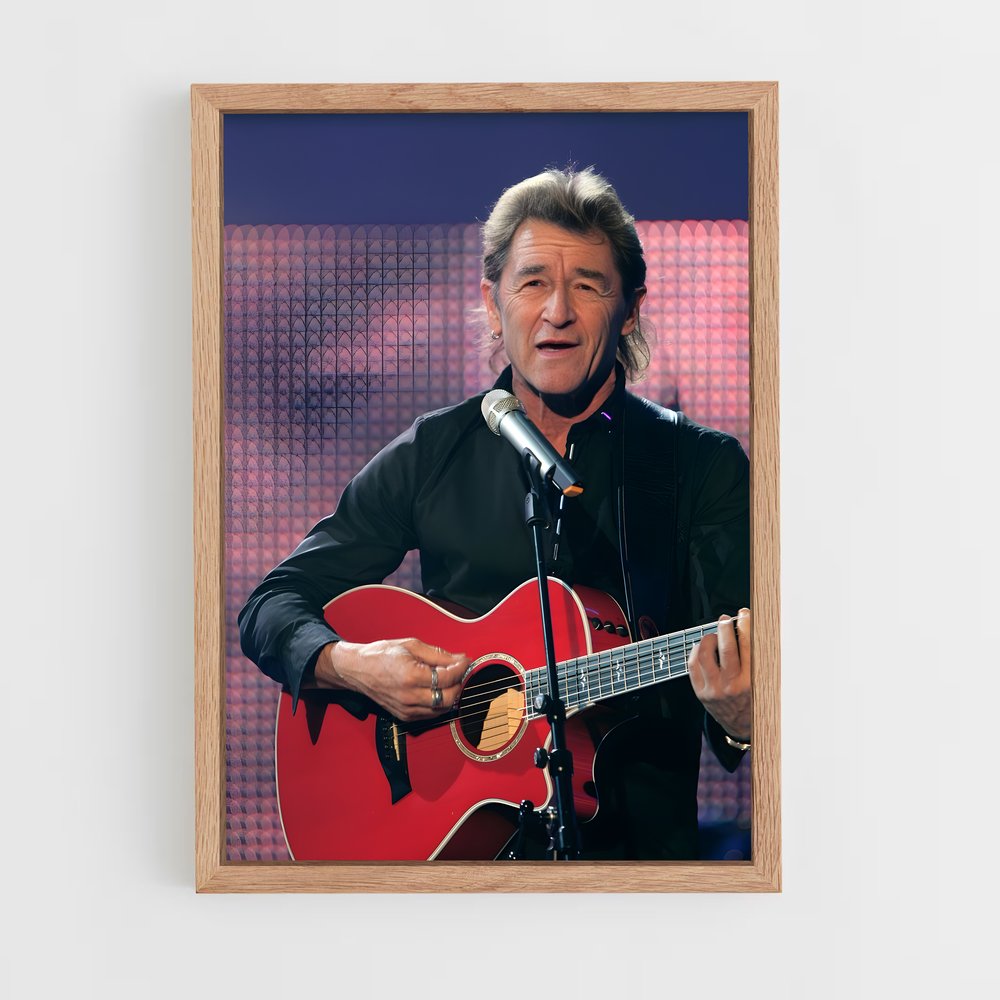 ap-peter maffay-6 cadre Bois clair