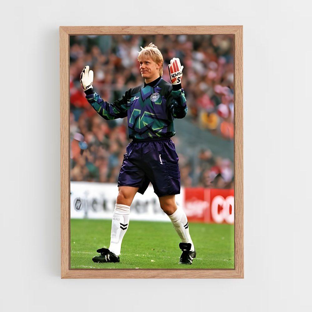 ap-peter schmeichel-2 cadre Bois clair