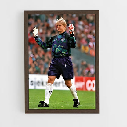 ap-peter schmeichel-2 cadre Bois foncé