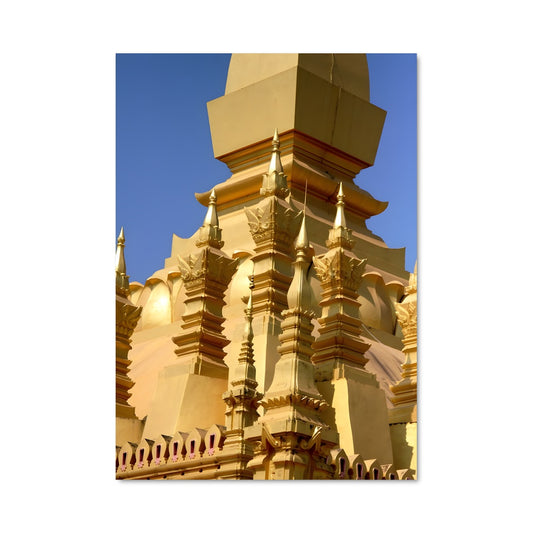 Poster Le Stupa Doré