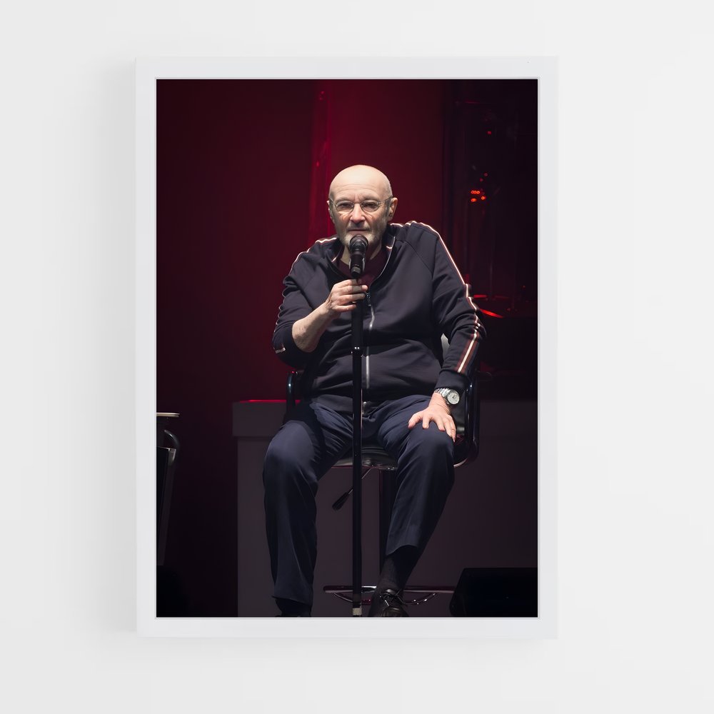 ap-phil collins-9 cadre Blanc