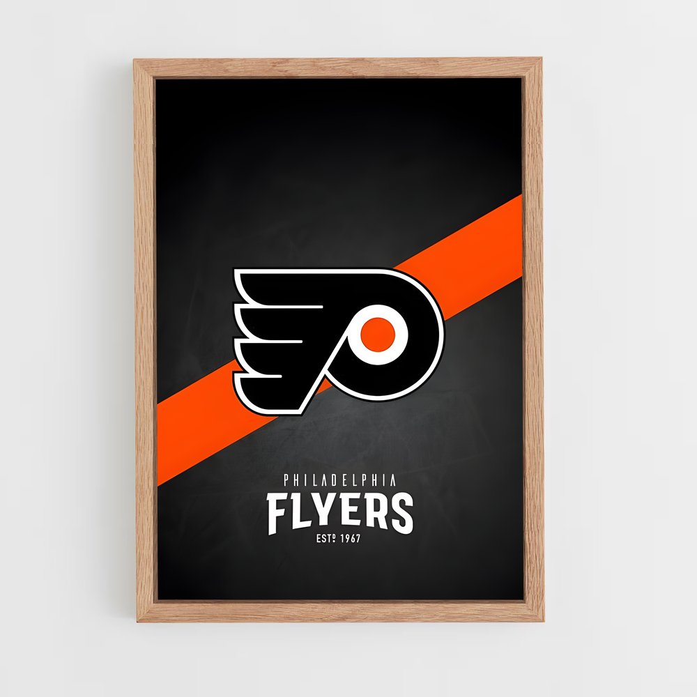 ap-philadelphia flyers-4 cadre Bois clair