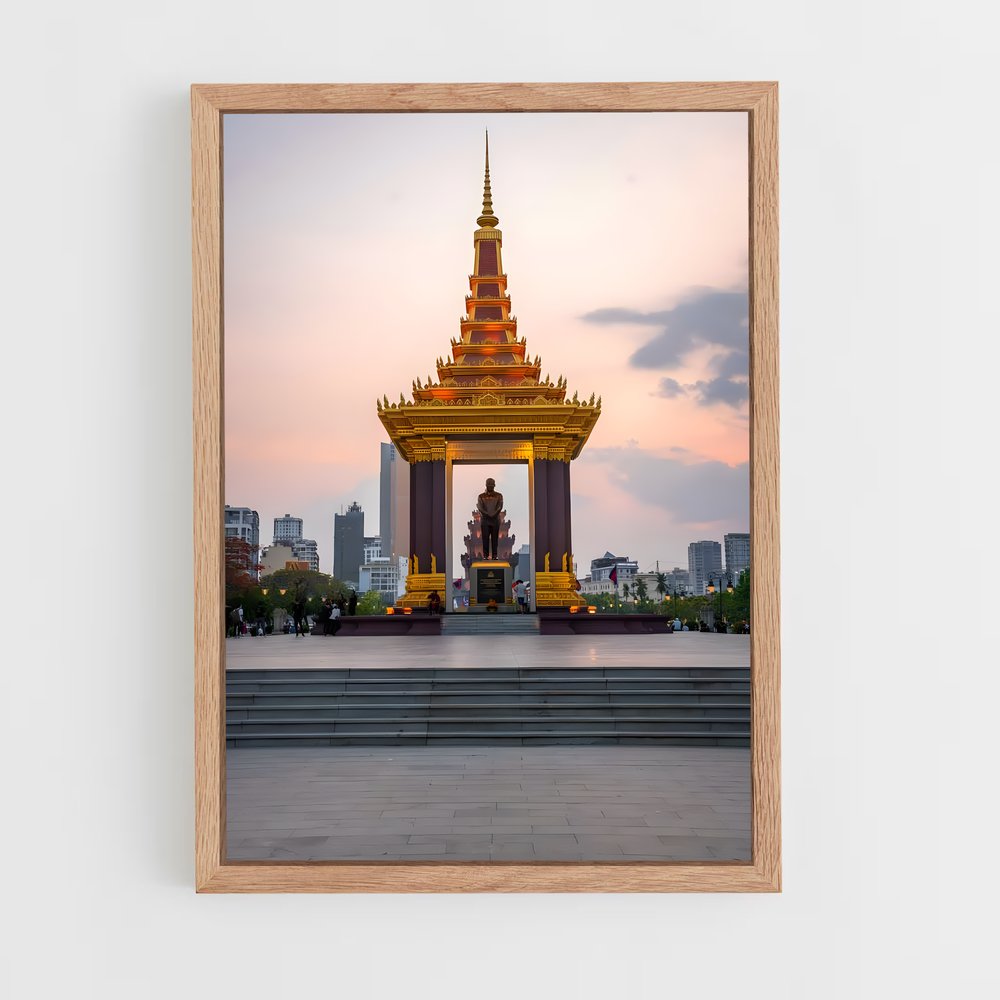 ap-phnom penh-1 cadre Bois clair