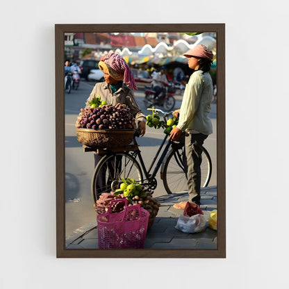 ap-phnom penh-6 cadre Bois foncé