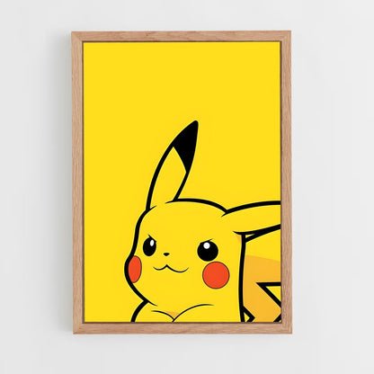 ap-pikachu-10 cadre Bois clair